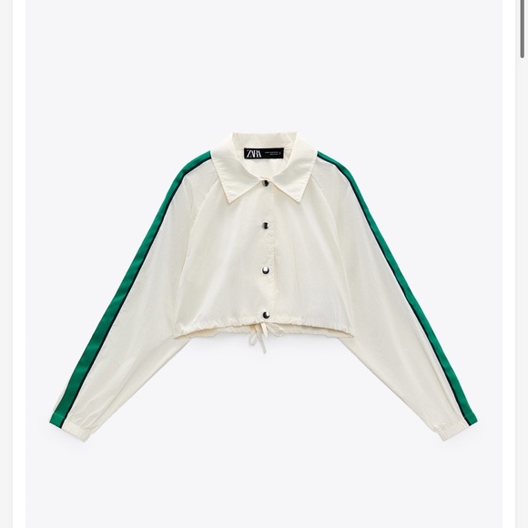 Zara women’s side stripe joggers raining jacket - Picture 3 of 11